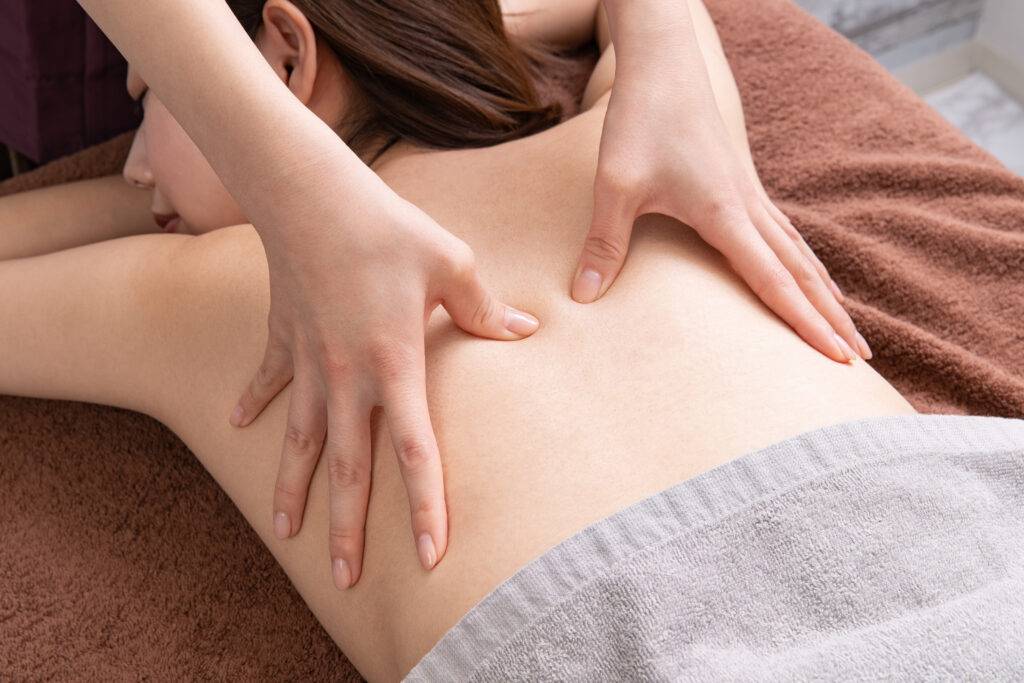 at-home deep tissue massage